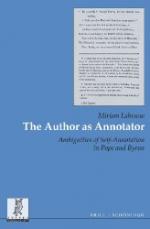 Miriam Lahrsow: The Author as Annotator