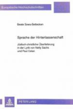 Sprache der Hinterlassenschaft