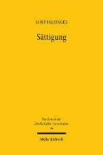 Josef Falkinger: Sättigung