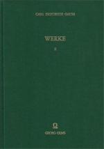 Werke. Band II: Theorematis arithmetici demonstatio nova