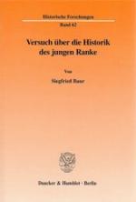 Versuch über die Historik des jungen Ranke