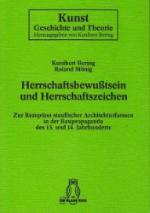 Herrschaftsbewußtsein und Herrschaftszeichen