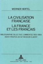 Werner Hertel: La civilisation française