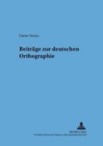 Beiträge zur deutschen Orthographie