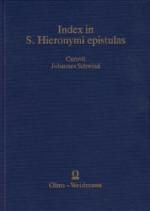 Index in S. Hieronymi epistulas