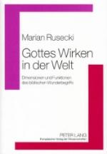 Gottes Wirken in der Welt