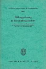 Bildungsplanung in Entwicklungsländern