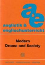 Modern Drama and Society