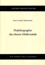 Dialektographie des oberen Mühlviertels