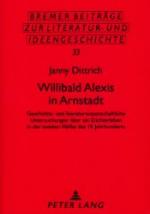 Willibald Alexis in Arnstadt