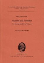 Glauben und Verstehen