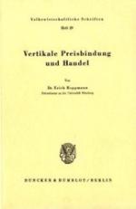 Vertikale Preisbindung und Handel