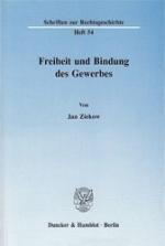 Jan Ziekow: Freiheit und Bindung des Gew