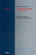 Theorie und System der 'Neuen Wissenschaft' von Giambattista Vico