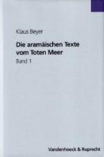 Die aramäischen Texte vom Toten Meer. [Band 1]