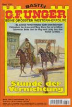Unger, G. F.: Stunde der Vernichtung