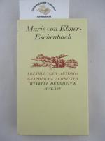 Ebner-Eschenbach, Marie von: Erzählungen