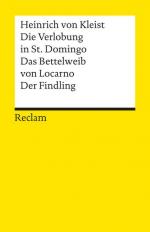 Heinrich von, Kleist: Die Verlobung in S Heinrich von, Kleist: Die Verlobung in S