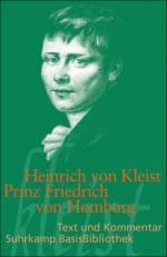 Kleist Heinrich, von: Prinz Friedrich vo