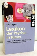 Rolf Degen: Lexikon der Psycho-Irrtümer 