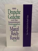 1000 deutsche Gedichte und ihre Interpretationen. Achter Band. Von Peter Huchel bis Paul Celan.