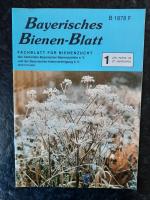 Bayerisches Bienen-Blatt. Fachblatt für Bienenzucht. 27. Jahrgang. Ausgabe 1 (Jan-März)/2000.