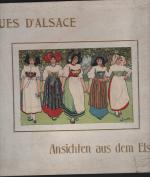 Ansichten aus dem Elsass / Vues d' Alsace (Einbandtitel).