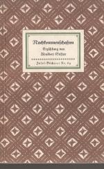 ADALBERT STIFTER: NACHKOMMENSCHAFTEN