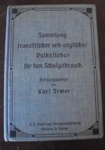 Sammlung französischer und englischer Volkslieder für den Schulgebrauch, mit Noten