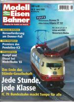 ModellEisenBahner Heft 6 1999 Die IVK der Döllnitzbahn im Einsatz - Baureihe 50
