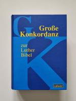 Große Konkordanz zur Lutherbibel (2001, Zustand gut)