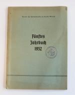 Verein für Heimatkunde im Kreise Merzig. Fünftes Jahrbuch 1952.