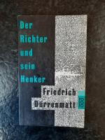 Der Richter und sein Henker. Roman.