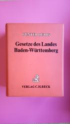 GESETZE DES LANDES BADEN-WÜRTTEMBERG.