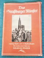 Pinder, Wilhelm (Text): Das Straßburger 