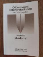 Max Frisch, Andorra