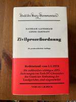 Zivilprozeßordnung - mit Gerichtsverfassungsgesetz und anderen Nebengesetzen