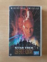 Star Trek  Der Erste Kontakt  - Widerstand Zwecklos - VHS  Video Videokassette