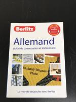 Allemand - Guide de conversation et dictionnaire