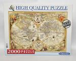 Puzzle Ancient Map Clementoni Puzzle 97787