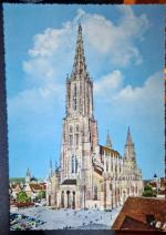 Postkarte - Münster in Ulm an der Donau 