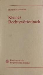 Kleines Rechtswörterbuch