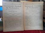 Internationale Zeitschrift für Psychoanalyse. X. Band. Heft 3 und 4 des Jahrgangs 1924.