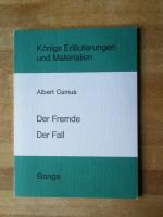 Albert Camus: Der Fremde - der Fall