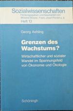 Georg Aehling: Grenzen des Wachstums?