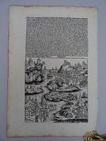 Schedel.-: Blatt CCLXXI mit 2 Holzschnit