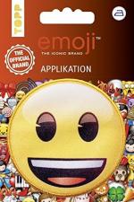 Emoji Applikation Lachen: Applikation zum Aufbügeln