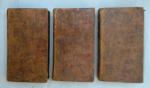 Oeuvres. [3 vols., =complete]. ouvelle edition, plus correcte et plus ample que les precédéntes.