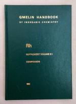 Rhodium, supplement volume B 1: Compounds of Rhodium. (=Gmelin Handbook, System Number 64 (Rh), suppl. B 1).