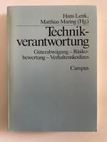 Lenk, Hans und Matthias Maring: Technikv Lenk, Hans und Matthias Maring: Technikv